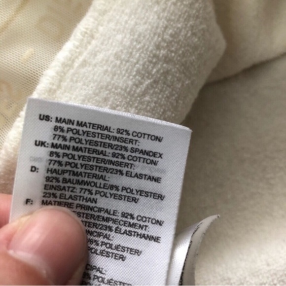 Adidas Women's Cowl Neck Cream Sweater Tank - Picture 9 of 10